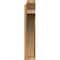Ekena Millwork Thorton Slat Rough Sawn Outlooker, Western Red Cedar, 6"W x 30"D x 30"H OUT06X30X30THR06RWR - alternate 4